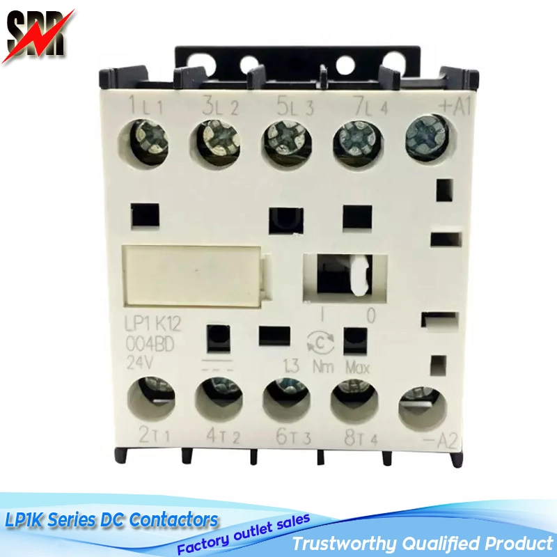 LC1-K06 09 12 16A Mini DC Contactor Lp1K09 DC 12V 24V 48V 110V 220V Contactor